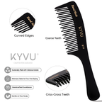 Handmade 19.0 cm Intertwined Styling Comb (B16)