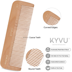 Klassischer grobzahniger Holzkamm – Friseurkamm (W3)