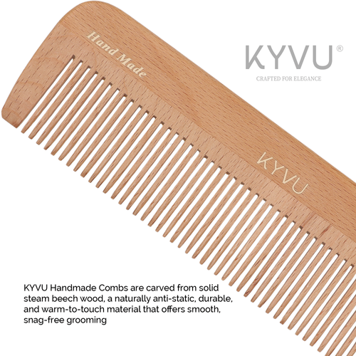 Classic Wooden Coarse-Tooth Comb – Hairdressing Comb (W3)