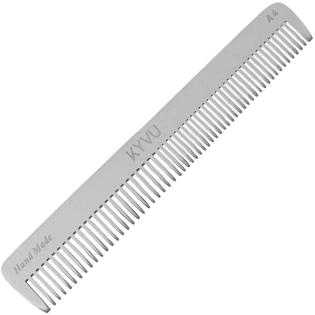 Large Aluminium Dual-Tooth Comb – Hairdressing Comb (A4)