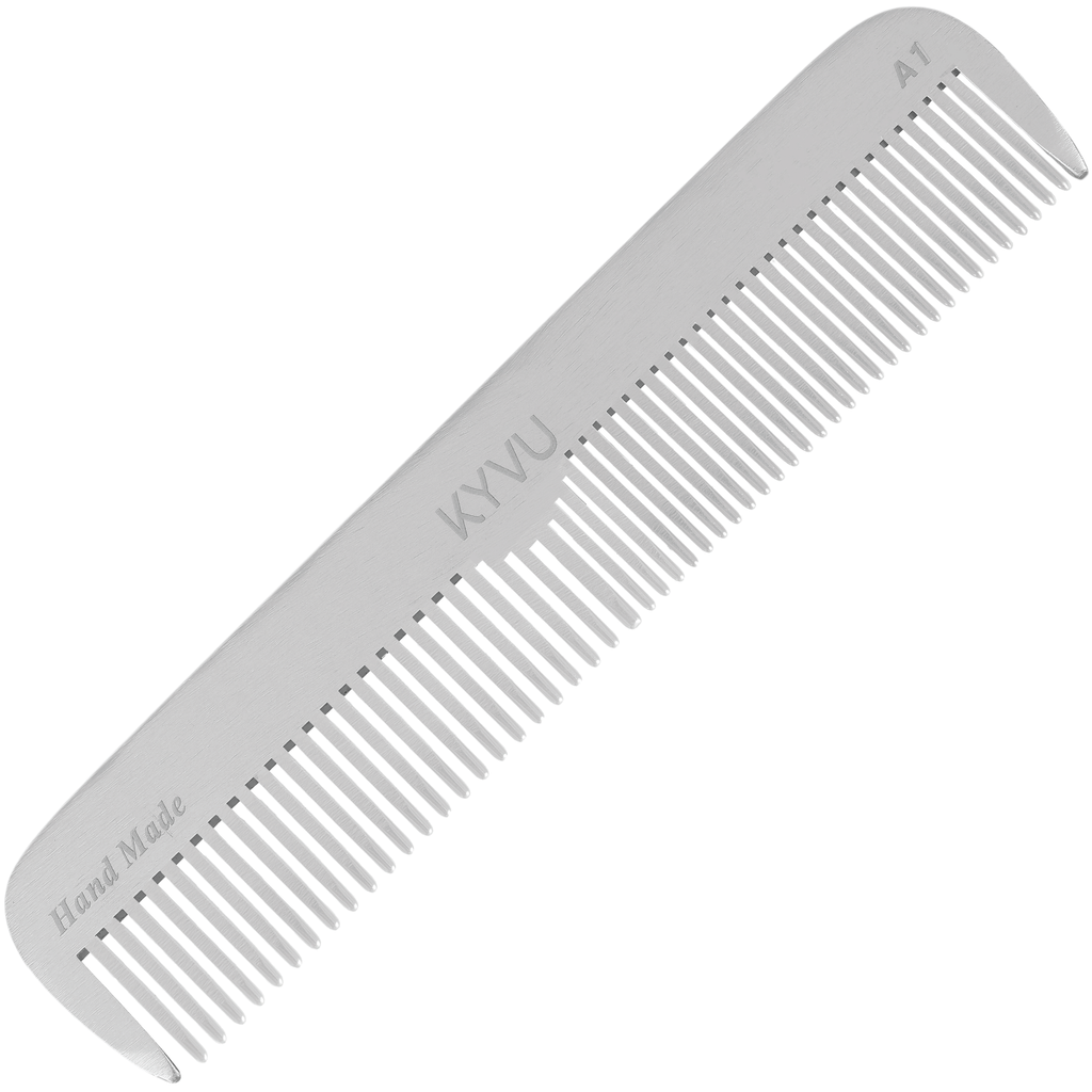 Large Aluminium Dual-Tooth Comb – Hairdressing Comb (A1)