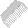 Peigne à cheveux compact en aluminium – Peigne de coiffure large (A7)