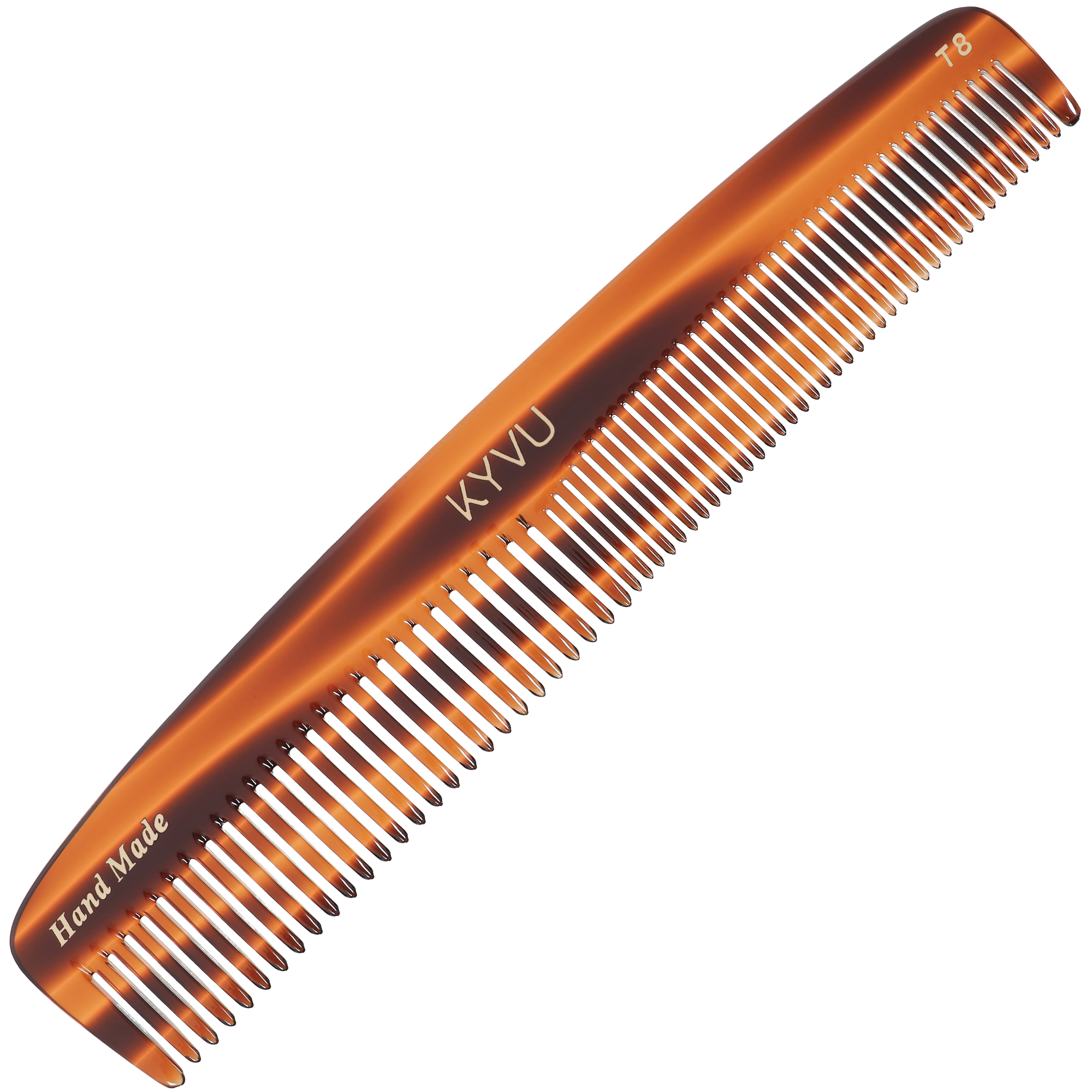 Handgefertigter 19,1 cm Deluxe-Friseurkamm (T8)