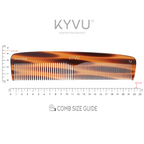 Handgefertigter, extragroßer Friseurkamm (T2), 22,3 cm